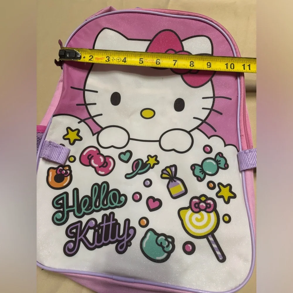 Hello Kitty Pink and White Kids Backpack‎